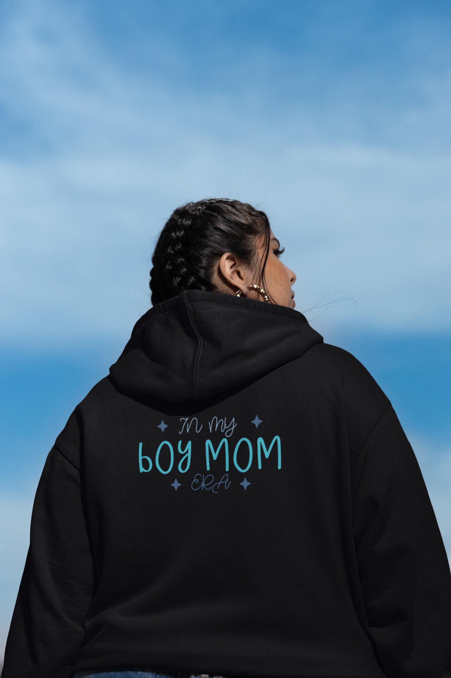 In My Boy Mom Era Hoodie